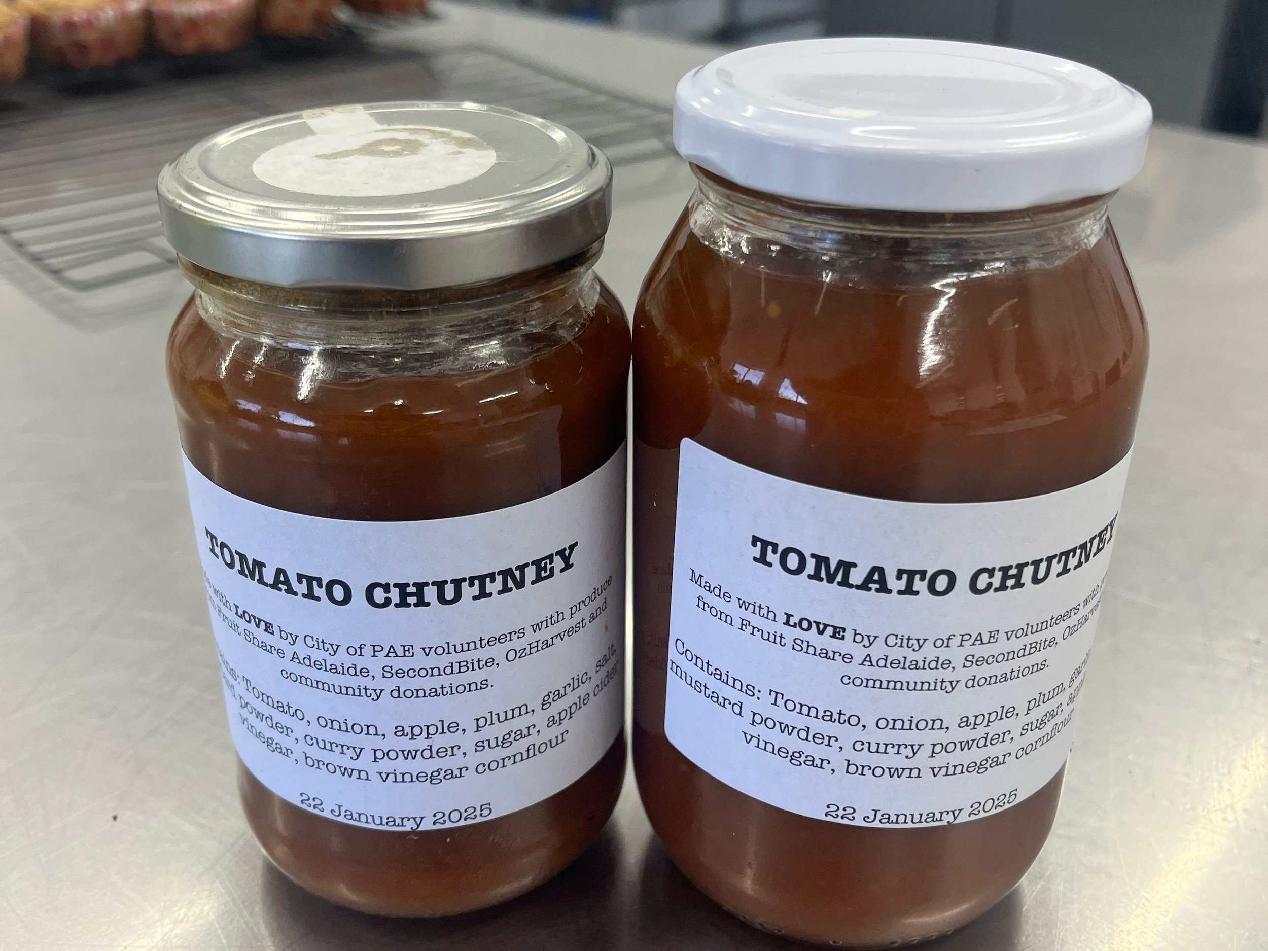 Tomato Chutney (made by Lefevre Community Kitchen)